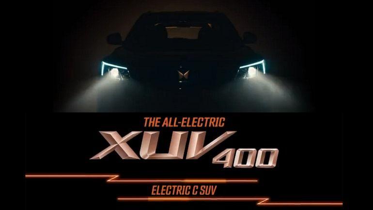 Mahindra XUV400 electric SUV Teaser: Launch on September 8