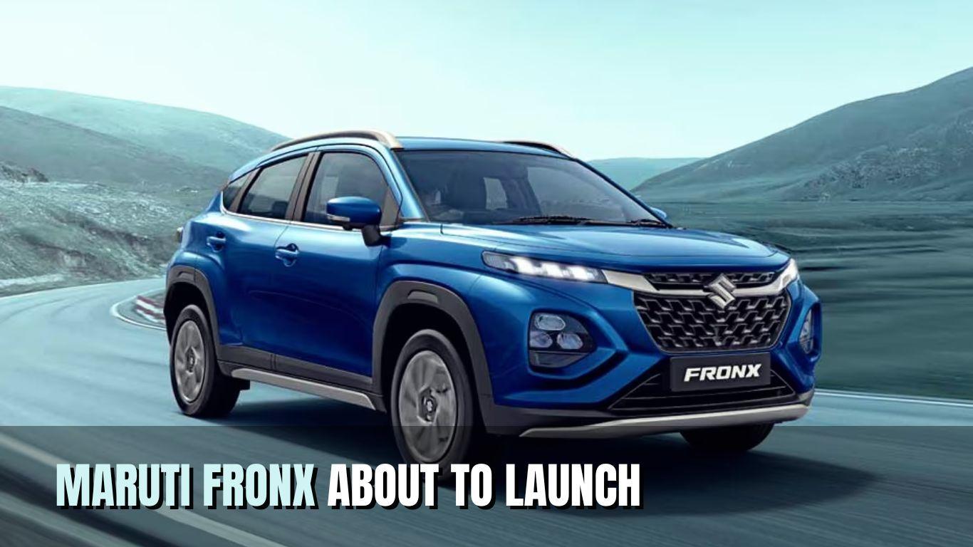 Maruti Fronx set to Launch Soon: A Tough Competitor for Tata Punch