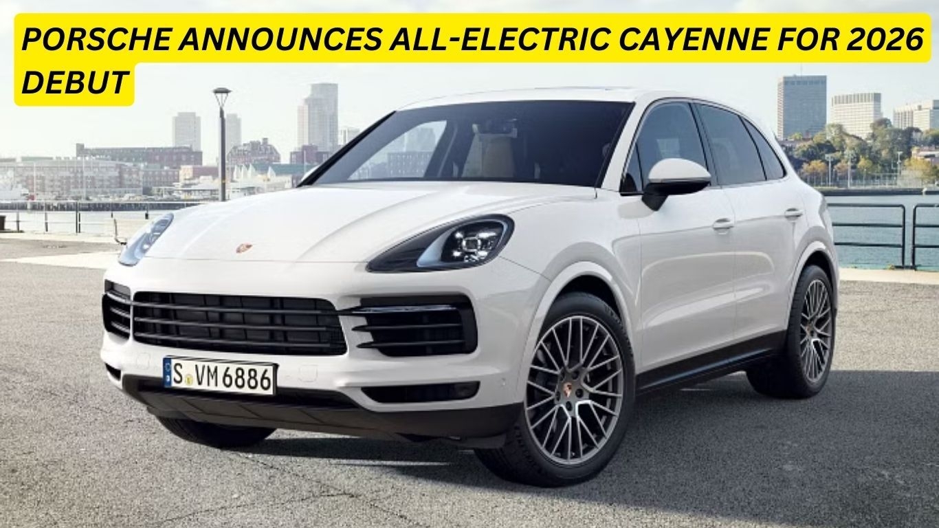 Revolutionizing Performance: Porsche Announces All-Electric Cayenne for 2026 Debut news