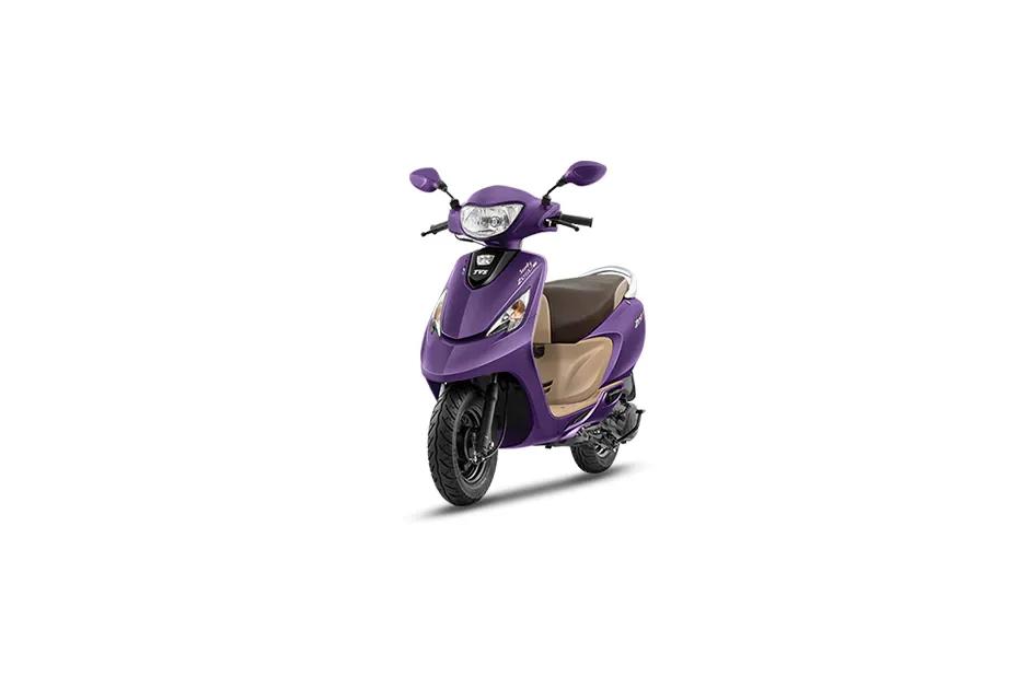 TVS Scooty Zest - Purple