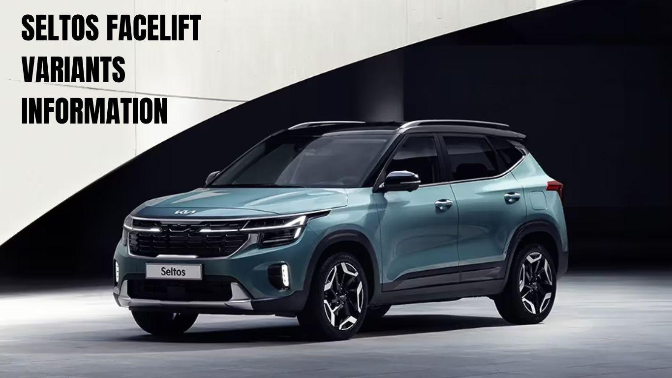 Kia Seltos Facelift all variants explained | Price and Difference