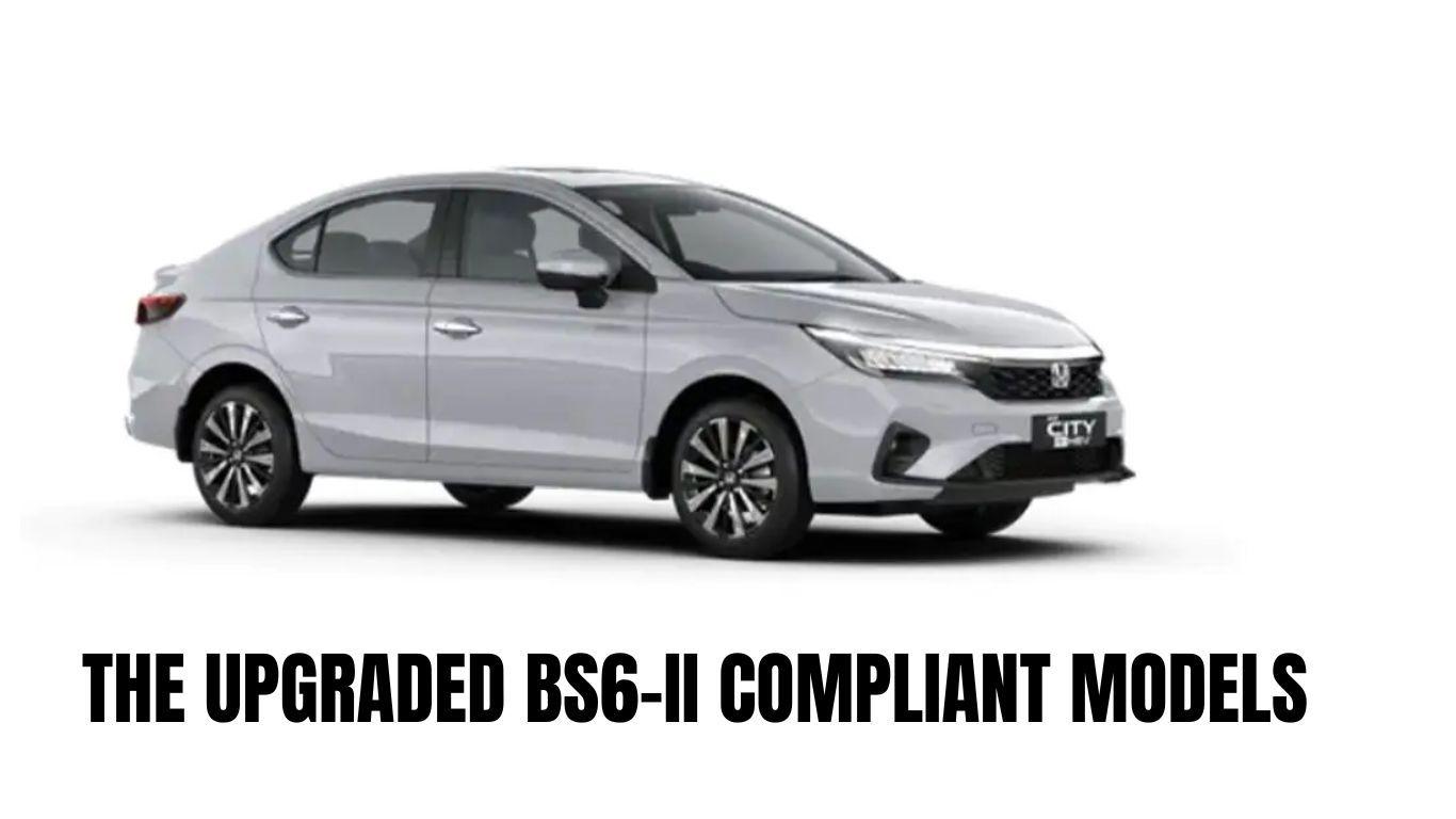 Honda City and City Hybrid: The Upgraded BS6-II Compliant Models Are Here!