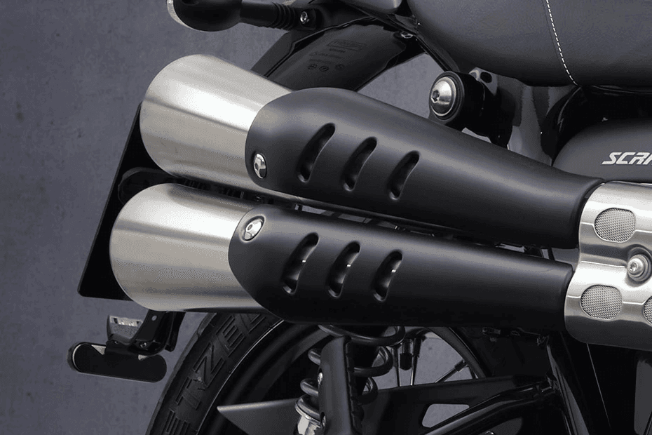 Triumph scrambler 900 exhaust pipe Triumph scrambler 900 exhaust pipe