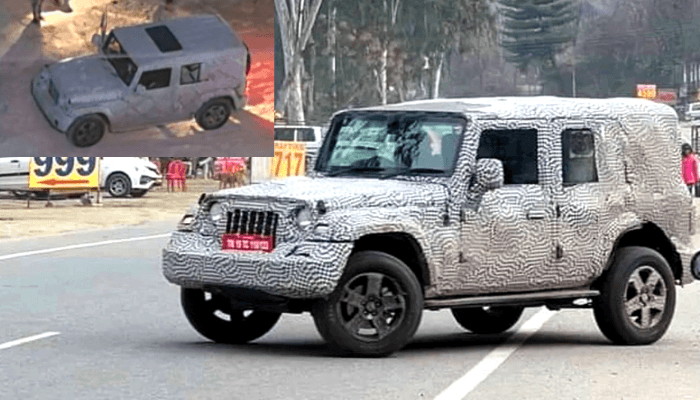 Upcoming Mahindra Thar 5-Door SUV to Get a Sunroof; Official Launch Next Year