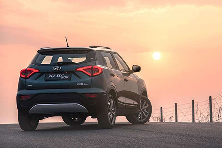 Mahindra XUV300 Rear View Mahindra XUV300 Rear View