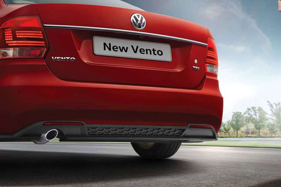 Volkswagen Vento Rear View Volkswagen Vento Rear View