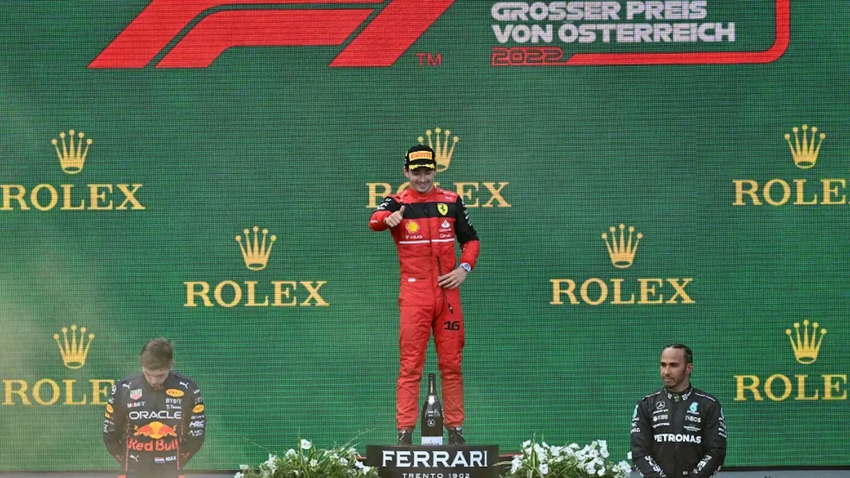 F1 Austrian GP: Charles Leclerc Overpowers Verstappen and Ferrari news
