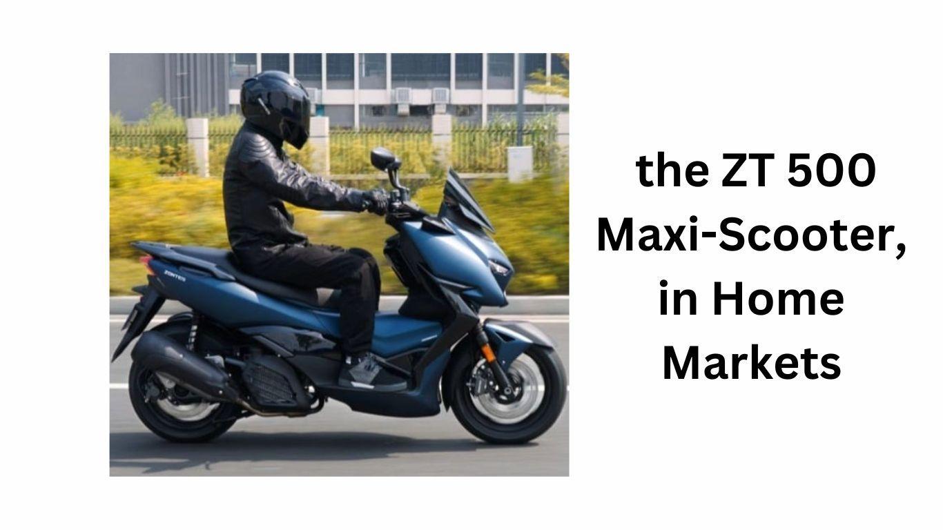 Zontes Reveals Yamaha T-Max Rival, the ZT 500 Maxi-Scooter, in Home Markets