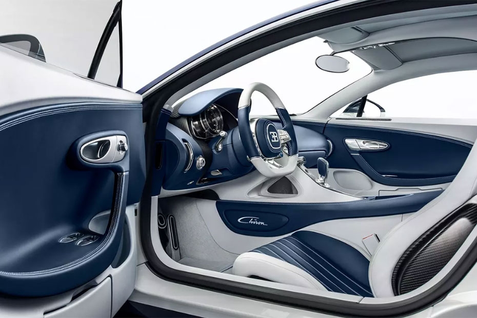 Bugatti Chiron Door View of Driver Seat