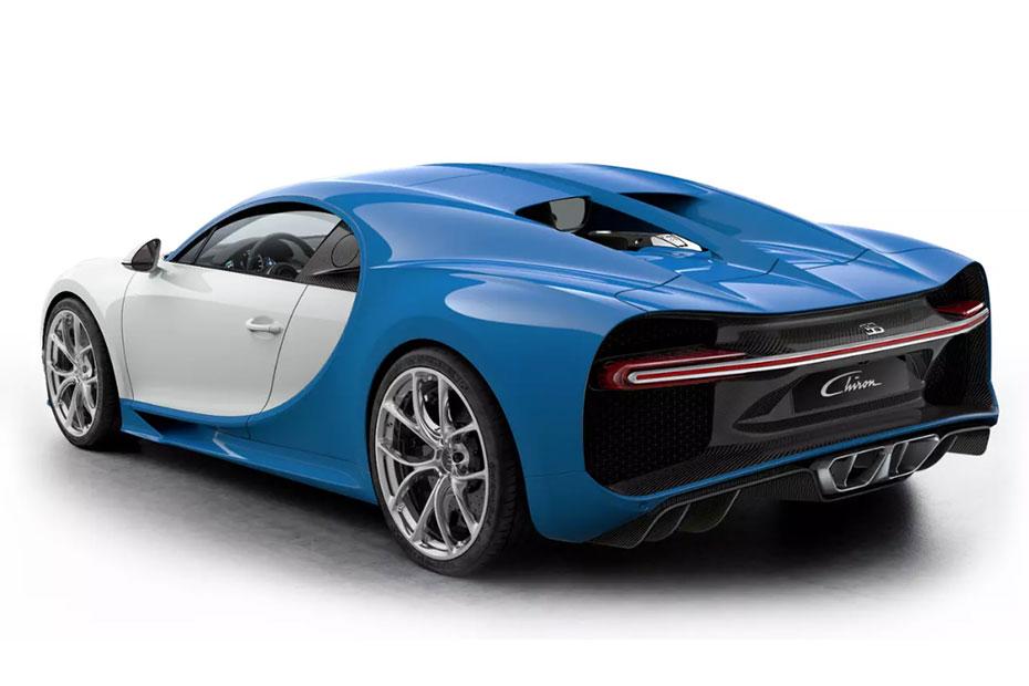 Bugatti Chiron Left Side Rear View