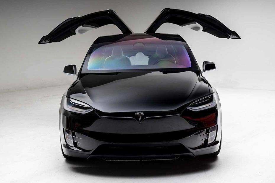 Tesla Model X Front View Tesla Model X Front View