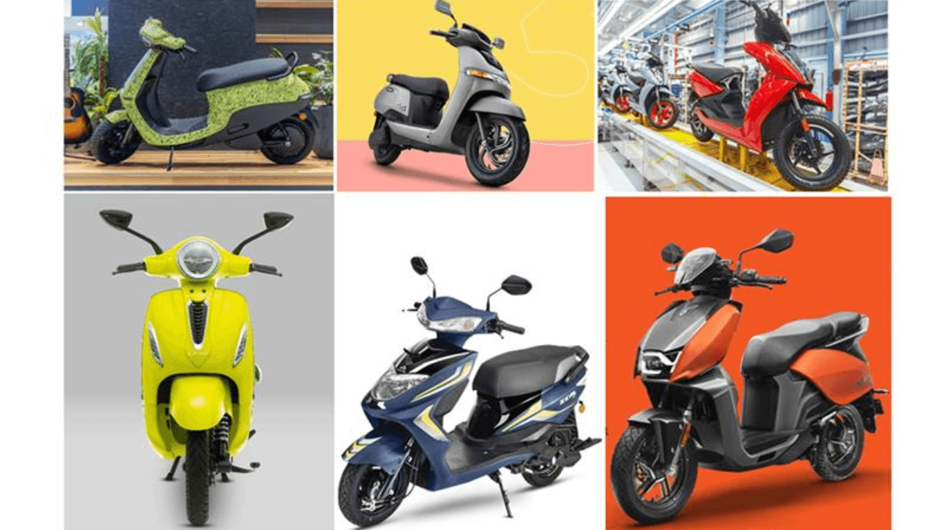 Ola Electric, TVS iQube, and Ather Energy lead the electric two-wheeler sales in July 2023