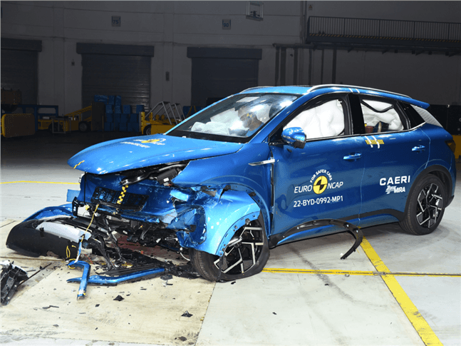 BYD Atto 3 Scores 5-star Euro NCAP Rating