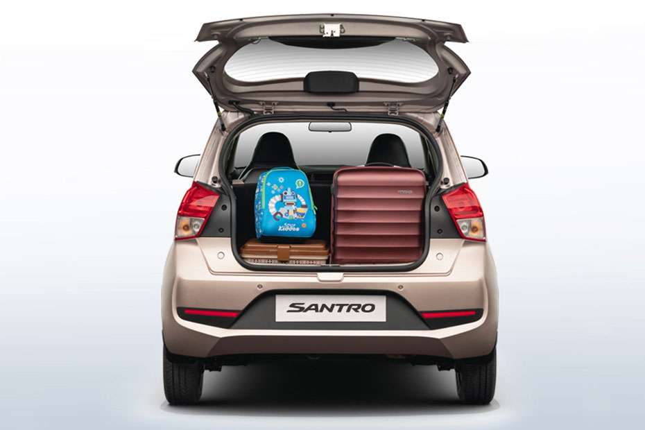 Hyundai Santro Boot Space (Open) Hyundai Santro Boot Space (Open)