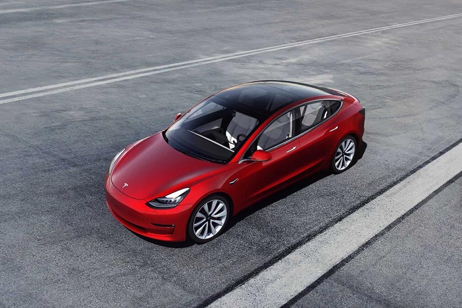 Tesla Model 3 Top View