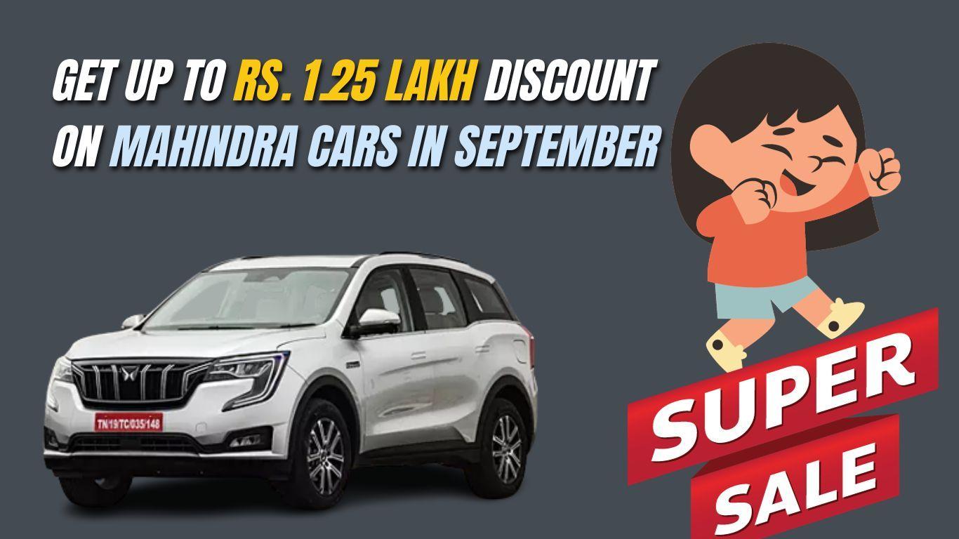 Big Savings on Mahindra SUVs this Festive Season