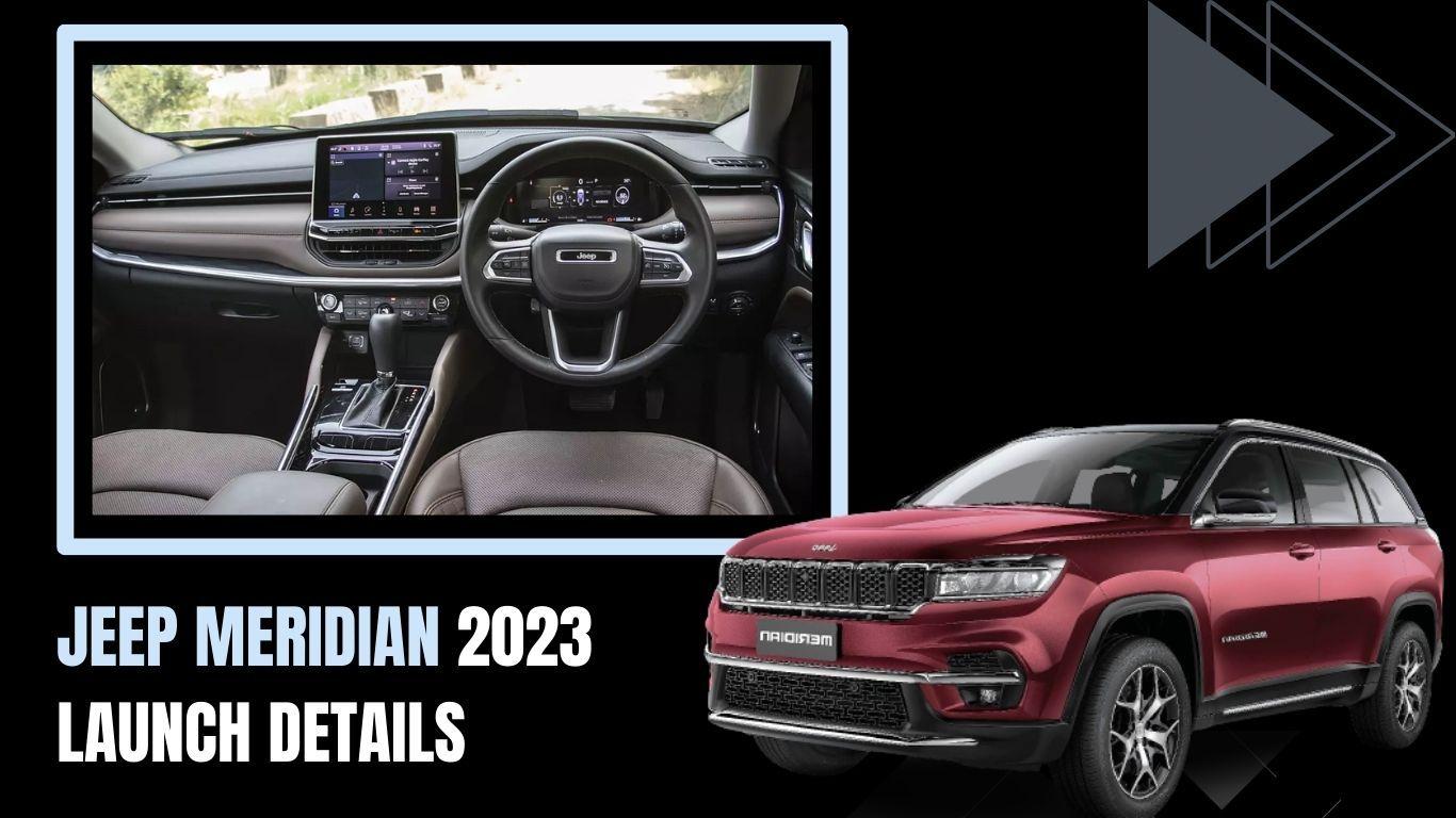 Jeep Meridian 2023: All you need to know