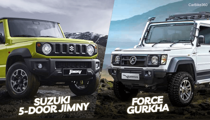Maruti Suzuki 5-Door Jimny vs. Force Gurkha: Off-Road Capabilities Compared