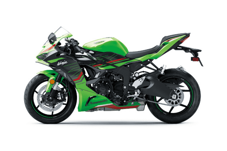 Kawasaki ninja zx-6r left side Kawasaki ninja zx-6r left side