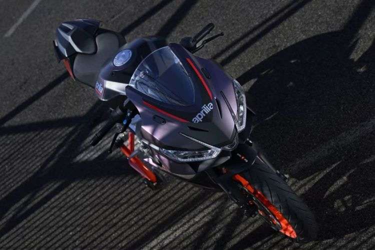 Aprilia RS 457 top view Aprilia RS 457 top view