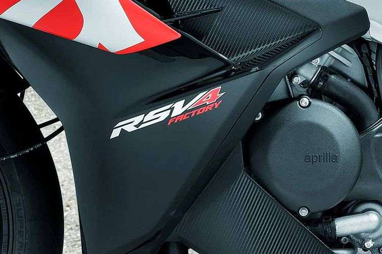 Aprilia RSV4 Model Badge Aprilia RSV4 Model Badge