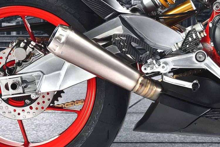 Aprilia RS 660 muffler Aprilia RS 660 muffler
