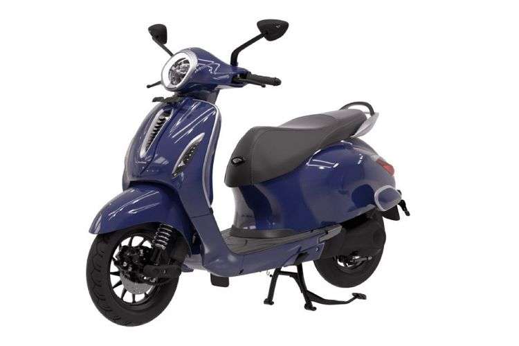 Bajaj Chetak Front left side Bajaj Chetak Front left side