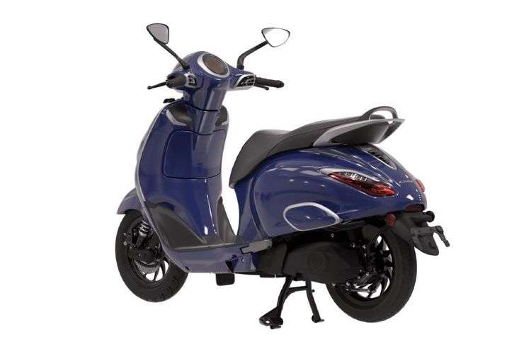 Bajaj Chetak Rear left side Bajaj Chetak Rear left side