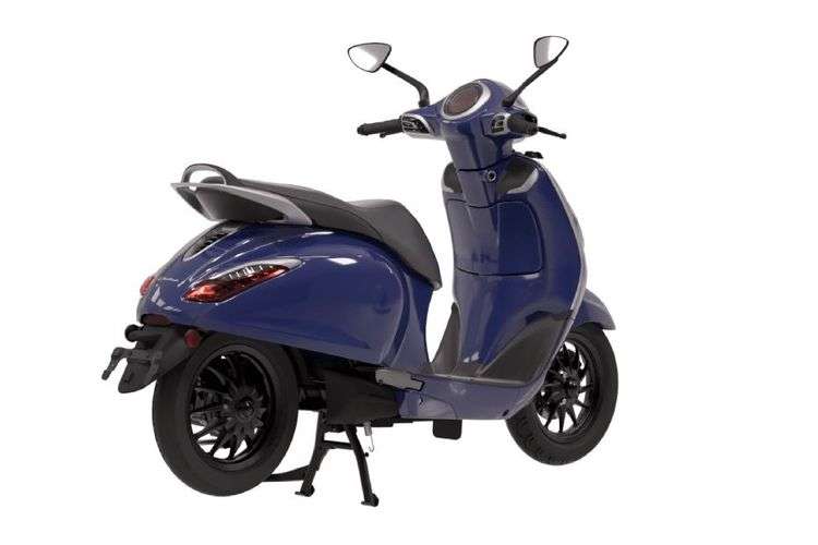 Bajaj Chetak Rear right side Bajaj Chetak Rear right side