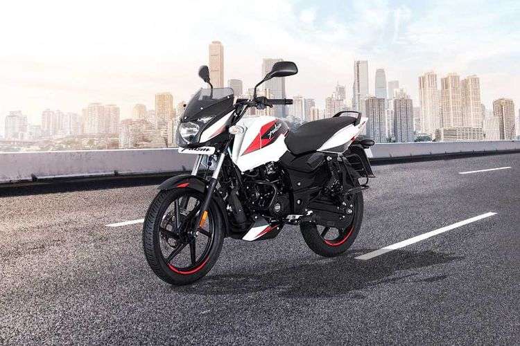 Bajaj Pulsar 150 Left Front Three Quarter Bajaj Pulsar 150 Left Front Three Quarter