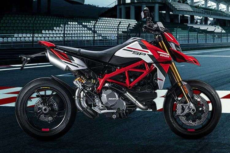 Ducati Hypermotard 950 Right Side View Ducati Hypermotard 950 Right Side View