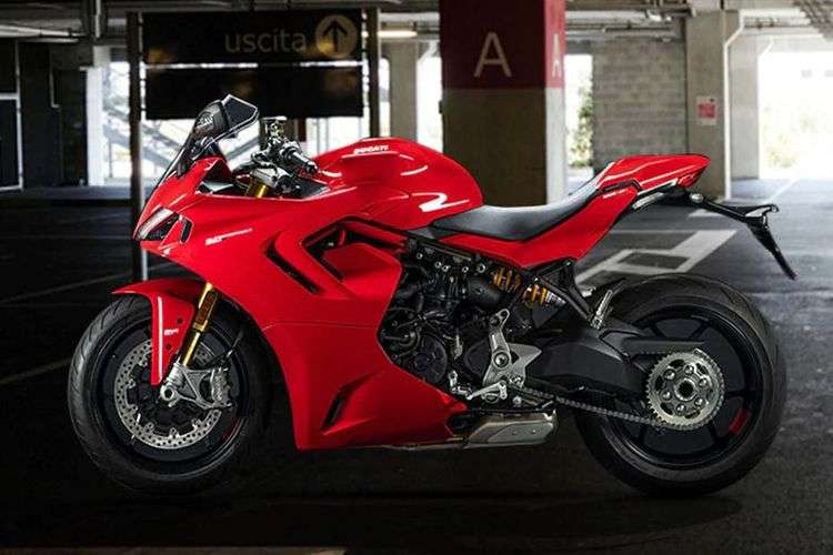Ducati SuperSport 950 Left Side View Ducati SuperSport 950 Left Side View