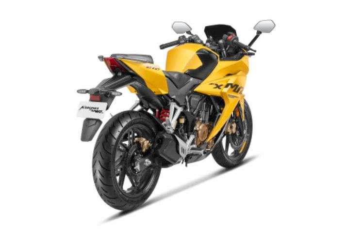 Hero Karizma XMR 210 Rear Right Three Quarter Hero Karizma XMR 210 Rear Right Three Quarter
