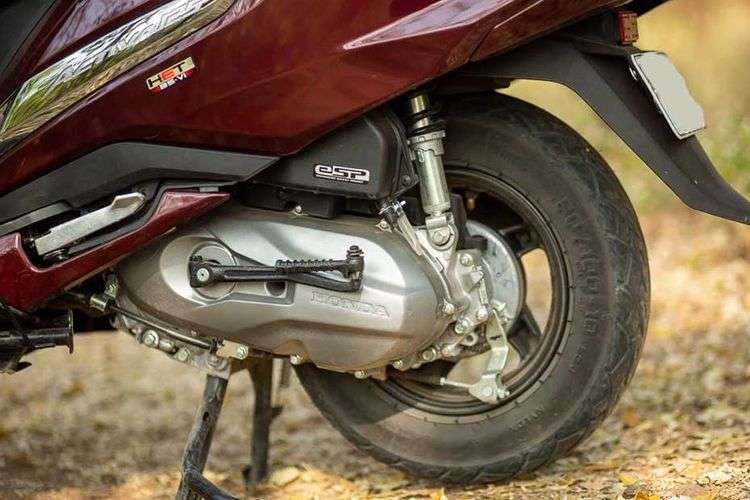 Honda Activa 125 Rear Tyre View Honda Activa 125 Rear Tyre View