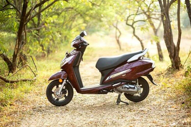 Honda Activa 125 Left Side View Honda Activa 125 Left Side View