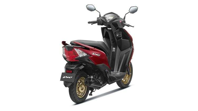 Honda Dio Rear Right Three Quarter Honda Dio Rear Right Three Quarter