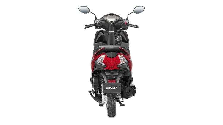 Honda Dio Rear View Honda Dio Rear View