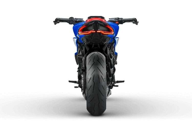 MV Agusta Dragster RR SCS 750S America Rear View MV Agusta Dragster RR SCS 750S America Rear View