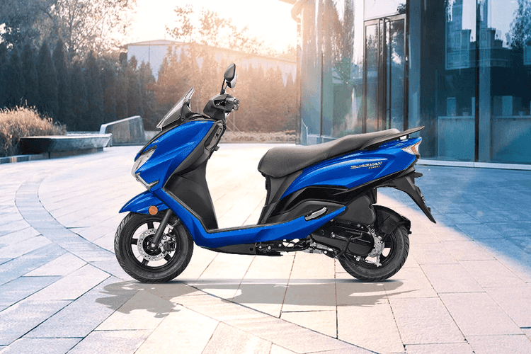 Suzuki Burgman Left side View Suzuki Burgman Left side View