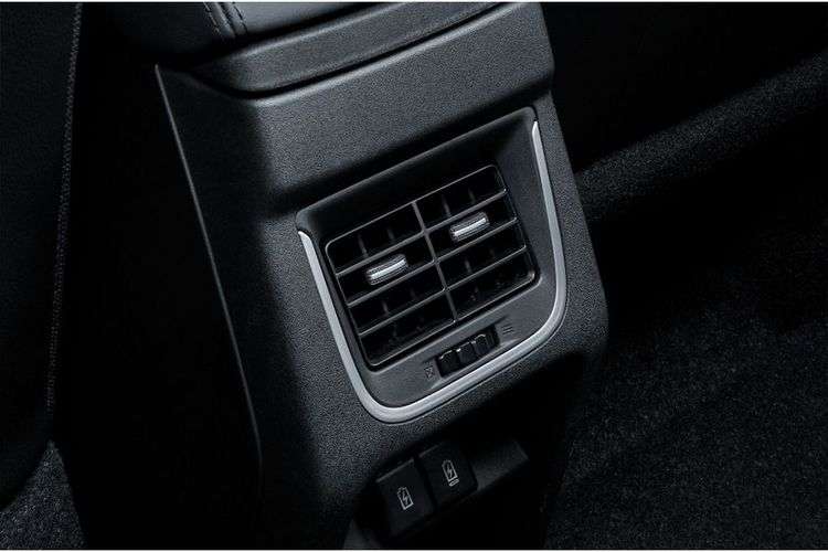 Rear ac vents and usb ports. Rear ac vents and usb ports.