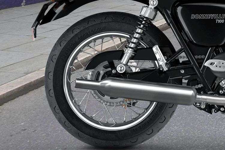 Triumph Bonneville T100 Rear Wheel Triumph Bonneville T100 Rear Wheel