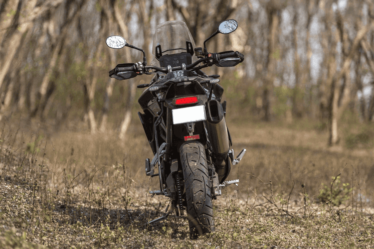 Triumph Tiger 900 Rear View Triumph Tiger 900 Rear View
