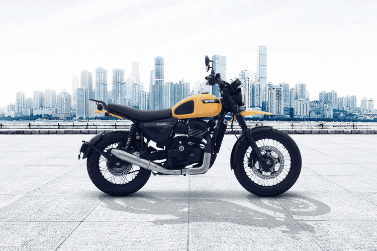 Yezdi Scrambler Right Side View Yezdi Scrambler Right Side View