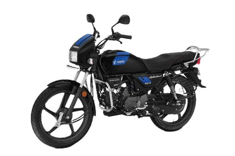 Hero Splendor Plus XTEC Left Front Side View Hero Splendor Plus XTEC Left Front Side View