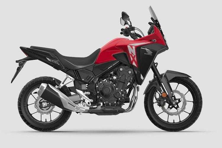 Honda NX500 Right Side View Honda NX500 Right Side View