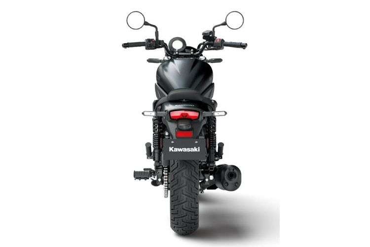 Kawasaki Eliminator Rear View Kawasaki Eliminator Rear View