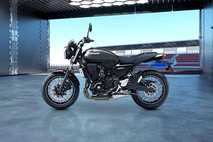 Kawasaki Z650RS Left Side View Kawasaki Z650RS Left Side View