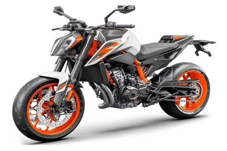 KTM 490 Duke Left Front Three Quarter KTM 490 Duke Left Front Three Quarter