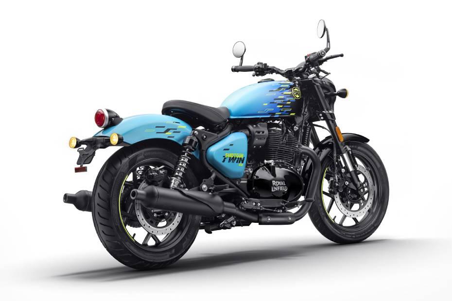 Royal enfield shotgun 650 right rear three quarter Royal enfield shotgun 650 right rear three quarter