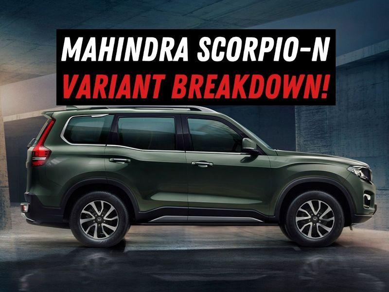 Mahindra Scorpio N receives 5 new variants
